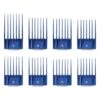 Andis Large Universal Combs Set 8Pk L 17 Andis Large Universal Combs Set 8Pk L -Pet Care Shop ad129 20 8 piece large animal attachment comb set straight 1