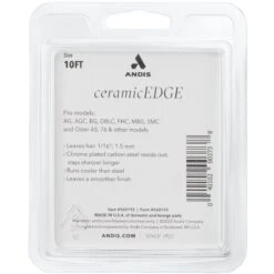 Andis CeramicEdge Blade 10FT -Pet Care Shop ad56161 560192 ceramicedge size 10ft blade package back
