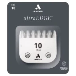 Andis UltraEdge Blades -Pet Care Shop ad64071 ultraedge blade size 10 package front 1500px