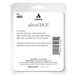 Andis UltraEdge Blade 40 1/100In Cut -Pet Care Shop ad64076 ultraedge blade size 40ss package back