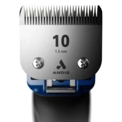 Andis Excel 5-Speed Clipper Blue -Pet Care Shop ad65410 191 excel 5 speed plus clipper smc blade close up 4 web 3