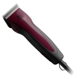 Andis Excel 5-Speed Clippers -Pet Care Shop ad65410 831 excel 5 speed plus smc burgundy angle 3 web