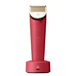 Andis Vida Adjustable Blade Clipper Raspberry -Pet Care Shop ad8579 75 vida adjustable blade clipper cta 1 back stand 7 3