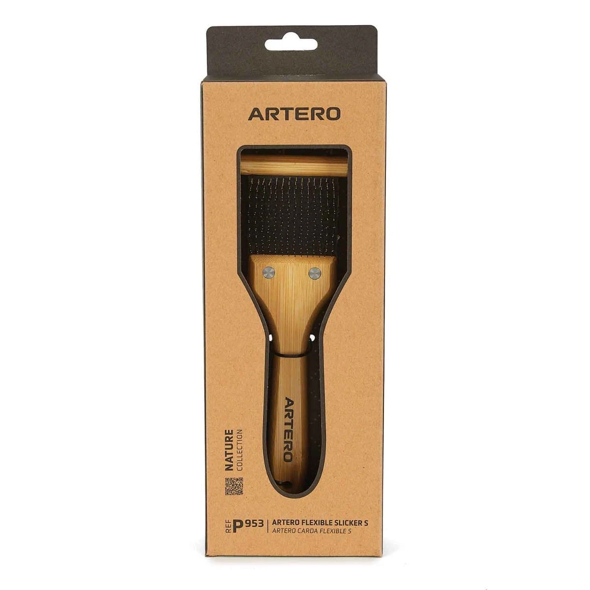 Artero Nature Collection Double Sided Slicker Brush S 3 Artero Nature Collection Double Sided Slicker Brush S - Image 3