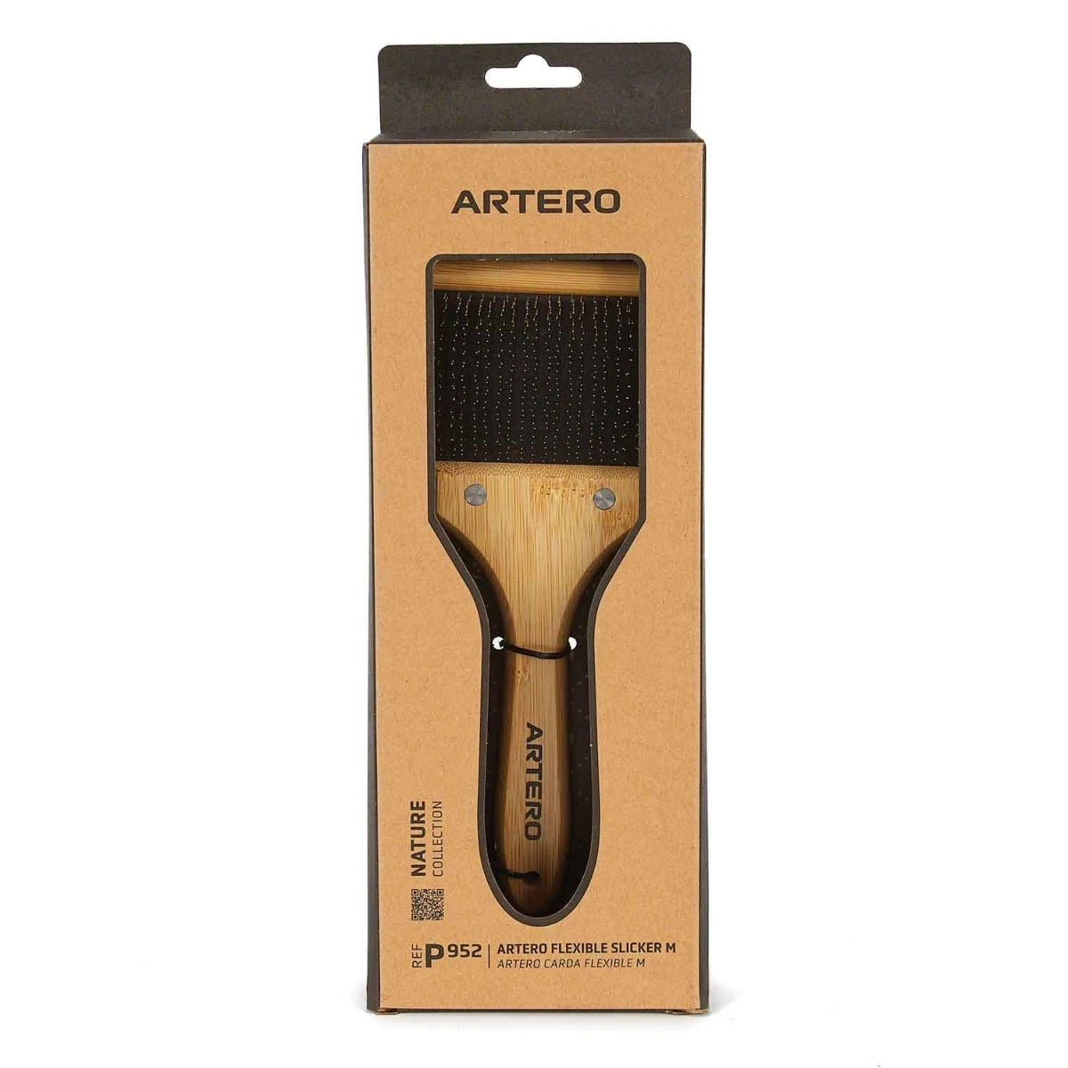 Artero Nature Collection Double Sided Slicker Brush M 3 Artero Nature Collection Double Sided Slicker Brush M - Image 3