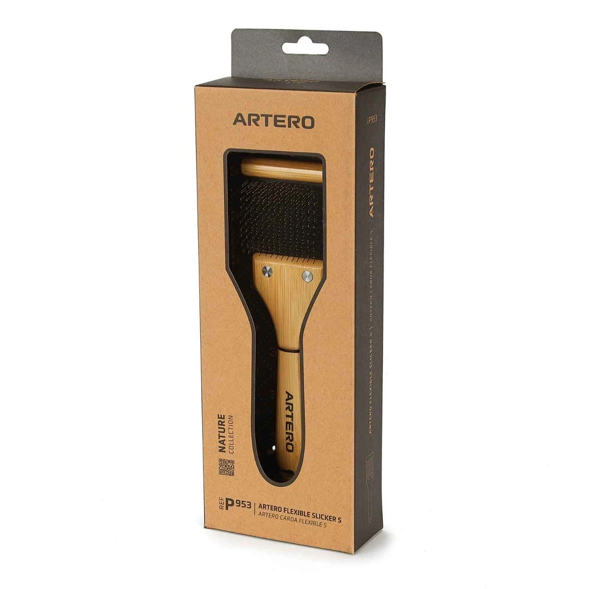 Artero Nature Collection Double Sided Slicker Brush M 4 Artero Nature Collection Double Sided Slicker Brush M - Image 4