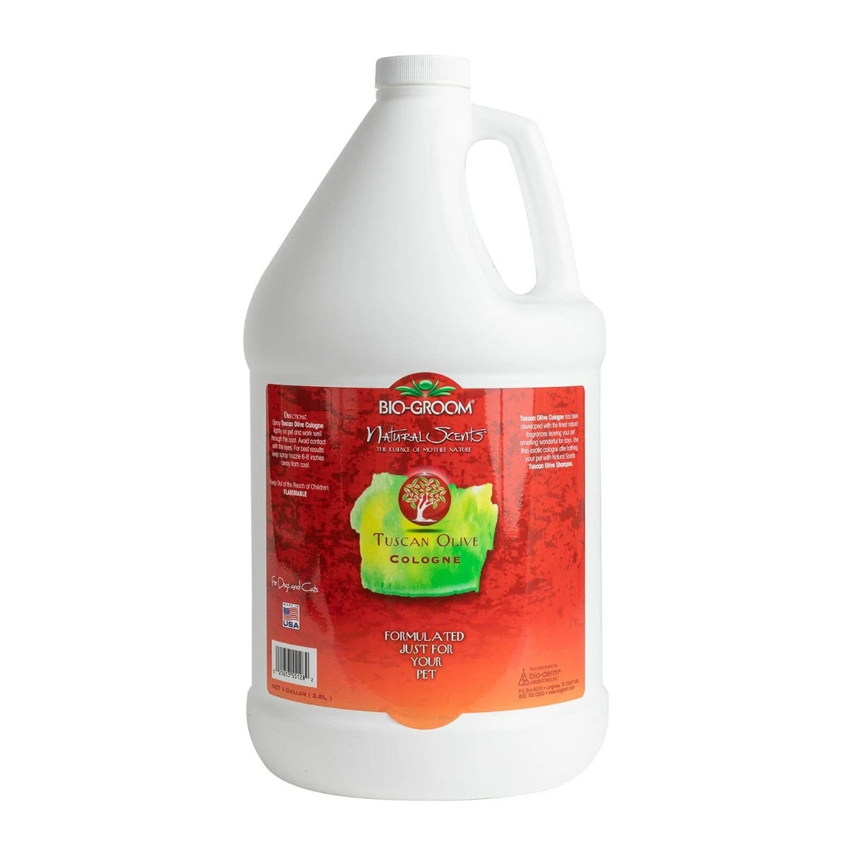 Bio-Groom Natural Scent Tuscan Olive Cologne Gal 1 Bio-Groom Natural Scent Tuscan Olive Cologne Gal
