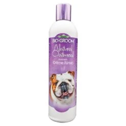 Bio-Groom Natural Oatmeal Anti-Itch Crème Rinse -Pet Care Shop bg3301 natural oatmeal creme rinse 12oz 1