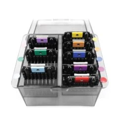 Joyzze A Series 8 Pc Attachment Comb Sets 11 Joyzze A Series 8 Pc Attachment Comb Sets -Pet Care Shop jz0207 08 joyzze d series combs top view 1