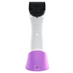 Kenchii Flash5 5-in-1 Digital Cordless Clipper Purple Dogs Edition -Pet Care Shop ke6035 79 purple 6 backside black