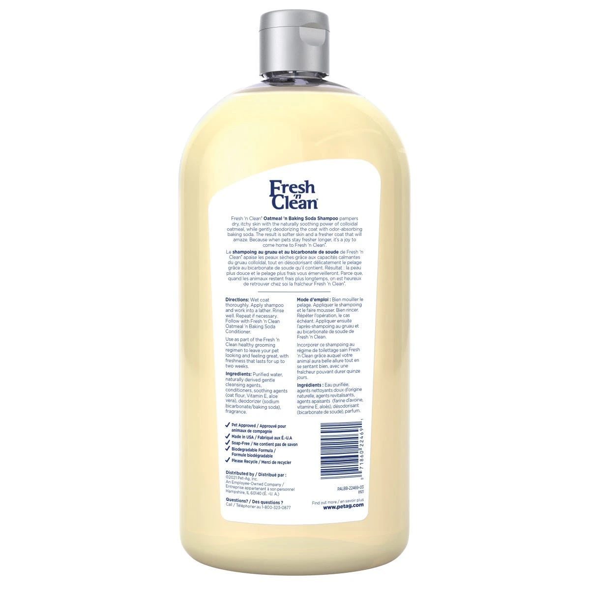 Fresh 'n Clean® Oatmeal And Baking Soda Shampoo 32 Oz 2 Fresh 'n Clean® Oatmeal And Baking Soda Shampoo 32 Oz - Image 2