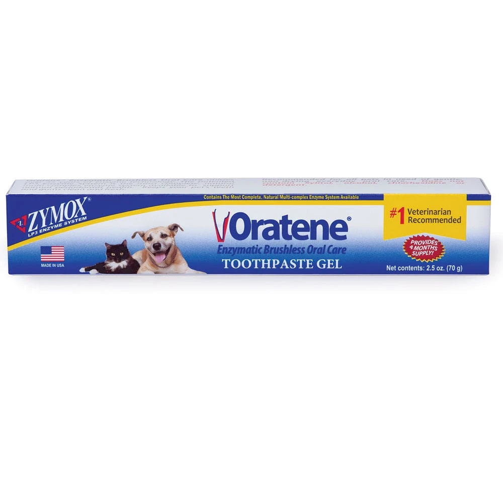 Zymox Oratene Toothpaste Gel 2.5oz 2 Zymox Oratene Toothpaste Gel 2.5oz - Image 2