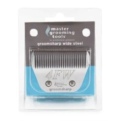 Master Grooming Tools GroomSharp Steel Wide Blades 4FW
