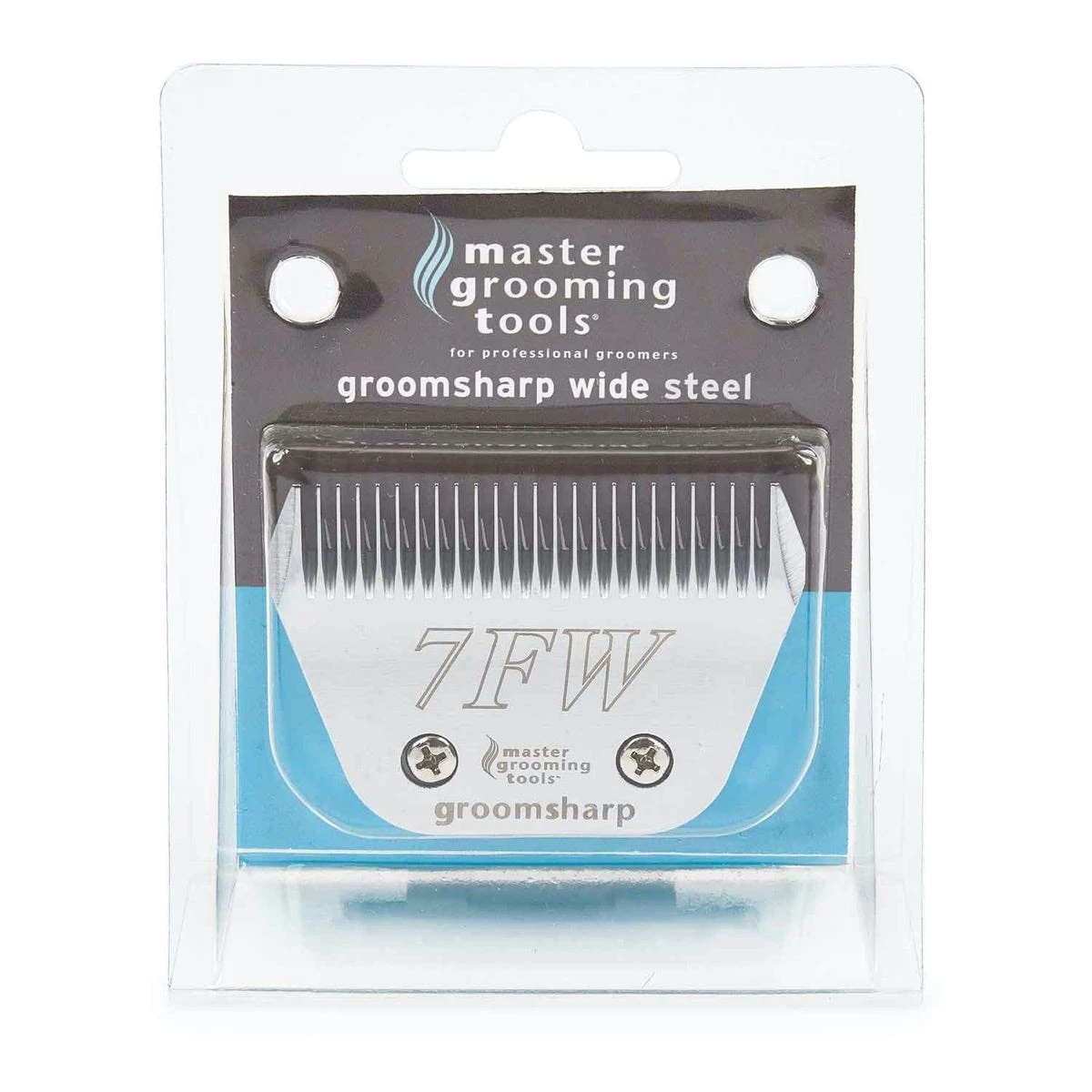 Master Grooming Tools GroomSharp Steel Wide Blades 7FW 1 Master Grooming Tools GroomSharp Steel Wide Blades 7FW