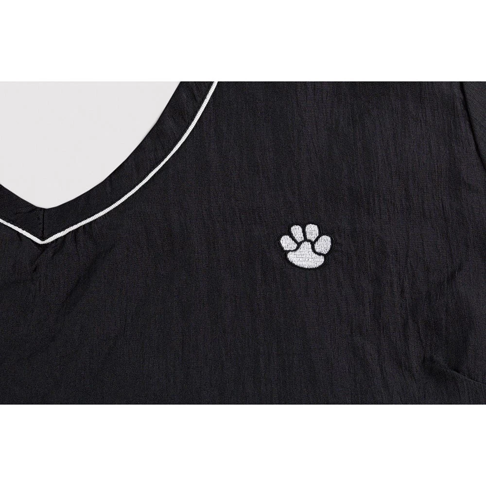 Top Performance Contrast-Trim V-Neck Tops 2 Top Performance Contrast-Trim V-Neck Tops - Image 2