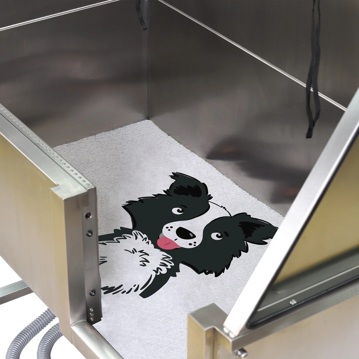 Master Equipment Pro Deluxe II Stainless Steel Tub Left Plumb 2 Master Equipment Pro Deluxe II Stainless Steel Tub Left Plumb - Image 2