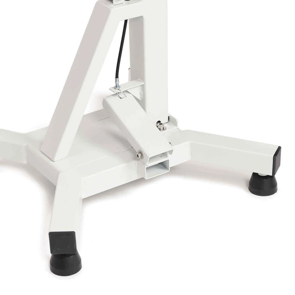 Master Equipment Easy-Lift Round Rotating Top Pneumatic Table 9 Master Equipment Easy-Lift Round Rotating Top Pneumatic Table - Image 9