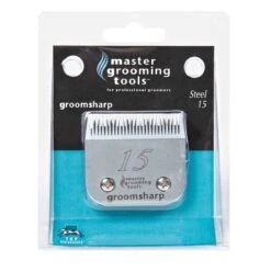 Master Grooming Tools GroomSharp Steel Blade 15 -Pet Care Shop zw2212 15 001 217