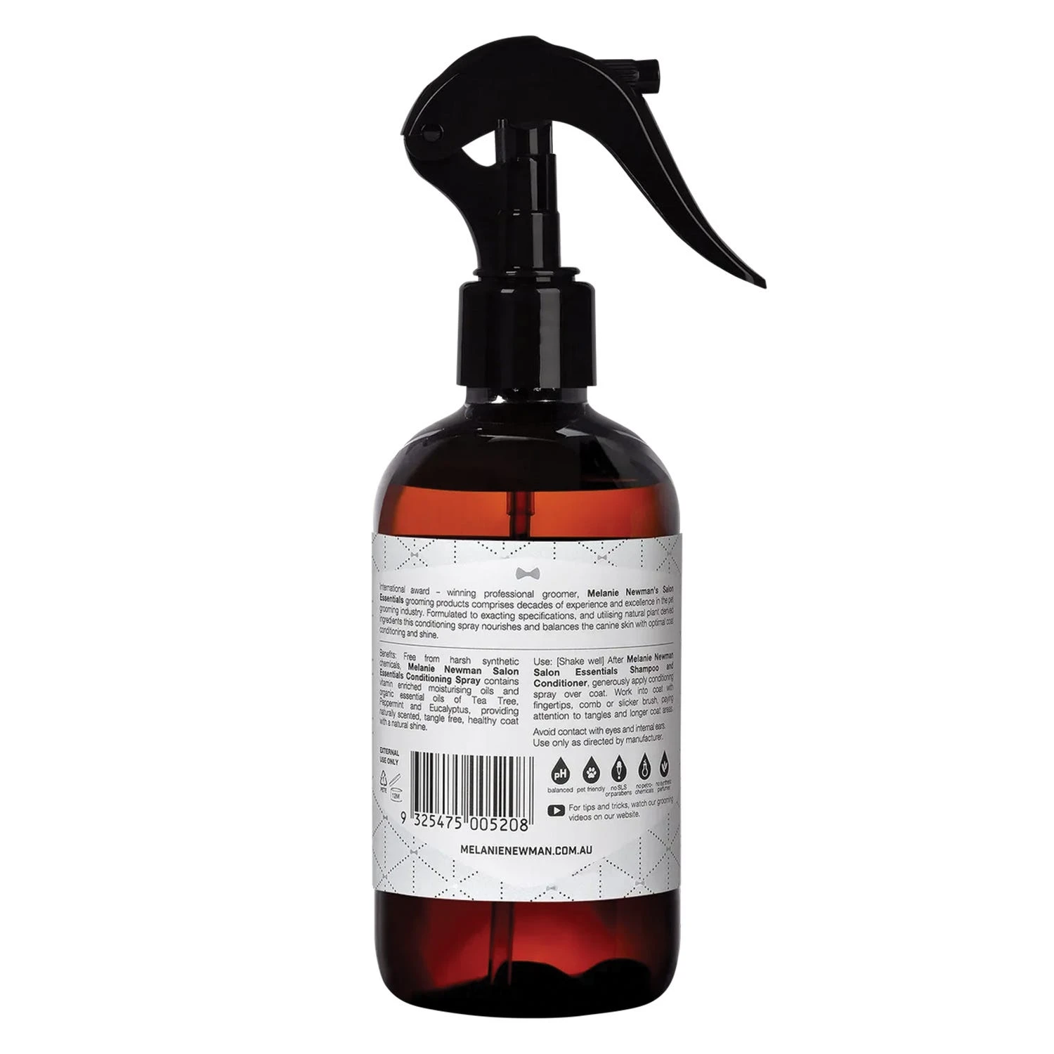 Melanie Newman Essentials Everyday Conditioning Spray 8.8 Oz 2 Melanie Newman Essentials Everyday Conditioning Spray 8.8 Oz - Image 2