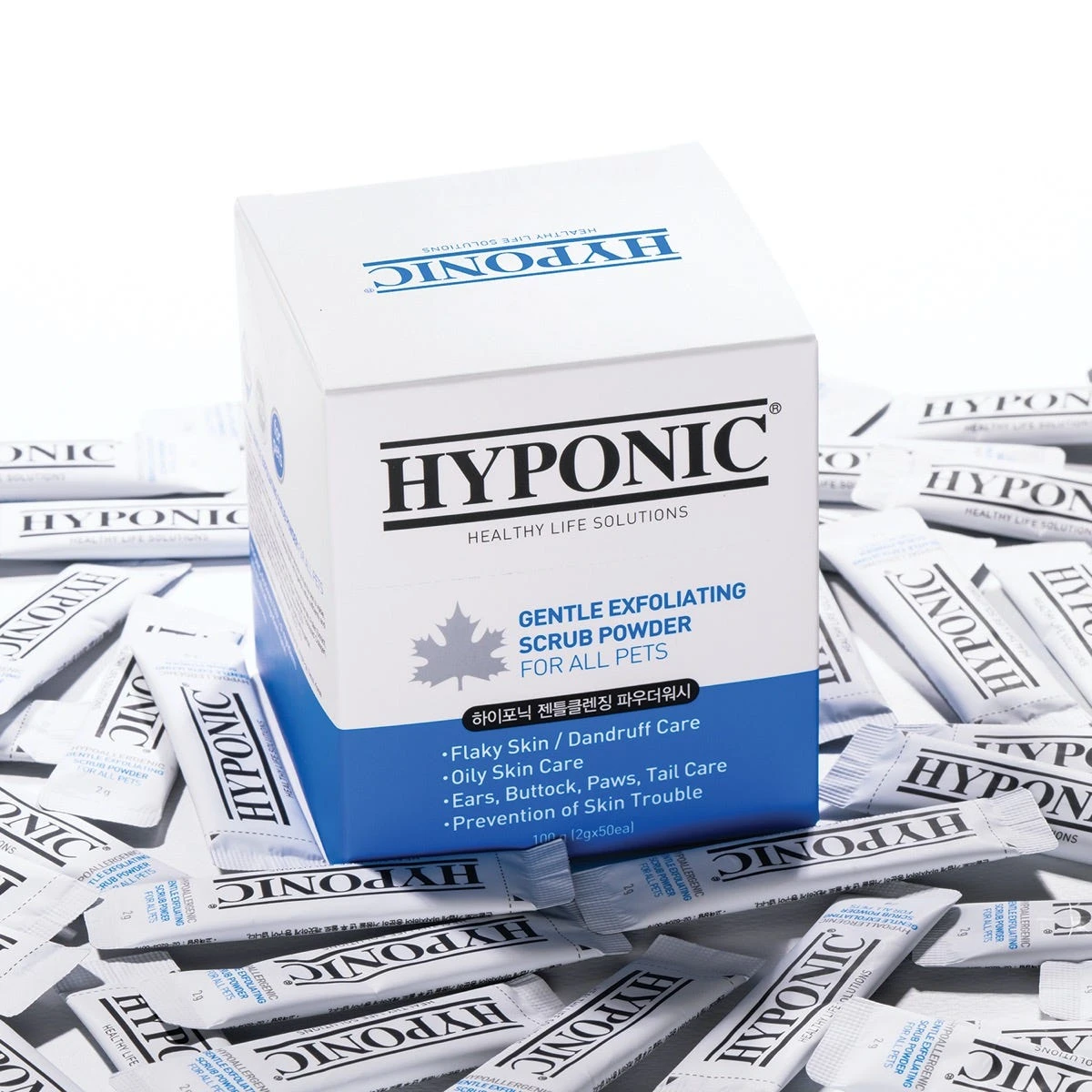 Hyponic Gentle Exfoliating Scrub Powder 2 Gram 50-Pack 2 Hyponic Gentle Exfoliating Scrub Powder 2 Gram 50-Pack - Image 2