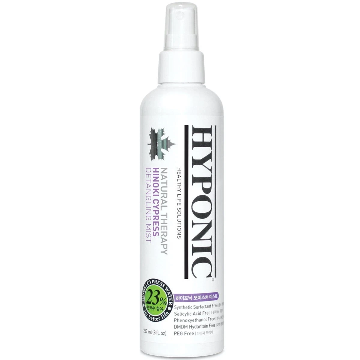 Hyponic Hinoki Cypress Detangling Mist 8 Oz 1 Hyponic Hinoki Cypress Detangling Mist 8 Oz