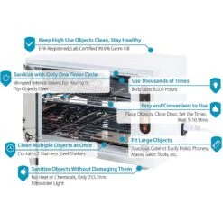 Tool Klean UVC Light Oven Pro Sanitizers -Pet Care Shop zx5216 14 95 oven pro 2 1